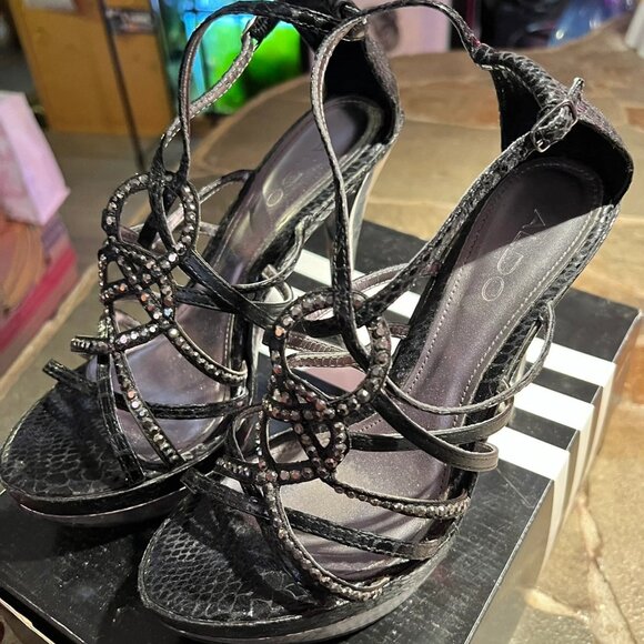 Aldo Strap Stiletto Heels (Women’s 8)(EUC) - Picture 3 of 4